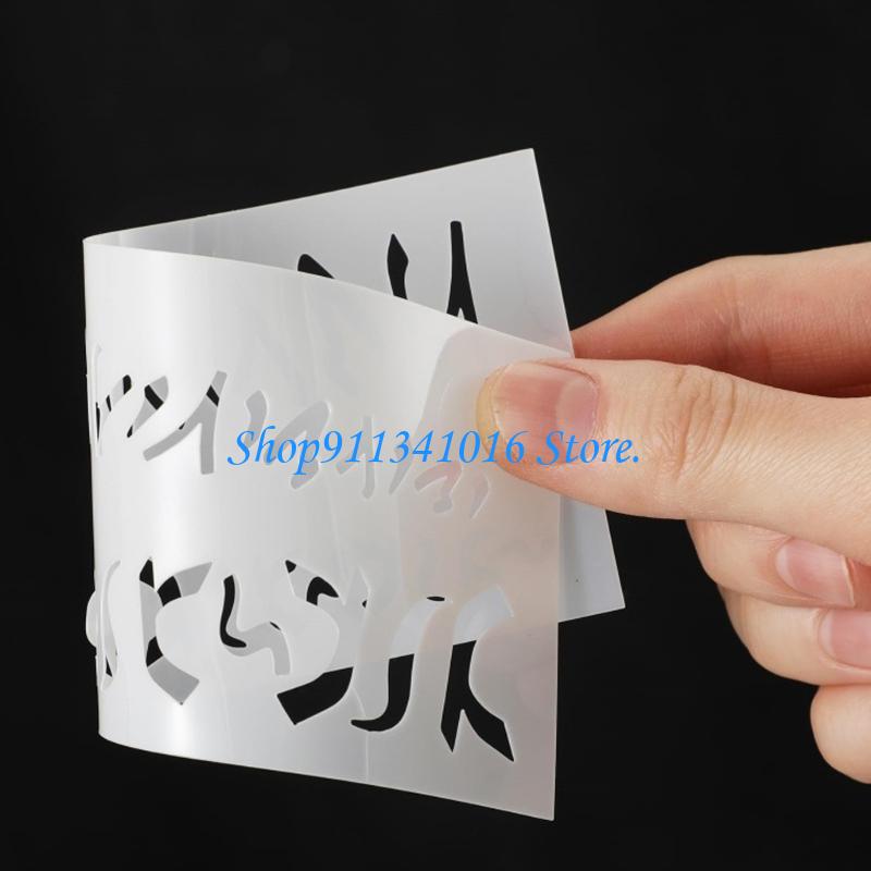 Fishing Equipment Gear - 6Pcs Fishing Lure Drawing Templates for