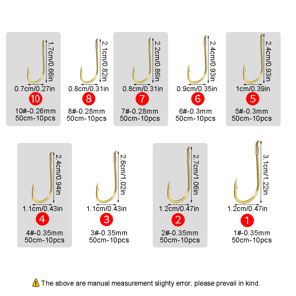 FTK FG‑003 90Pcs Pre‑Tied Snel - Snell Fishing Rig recension och pris