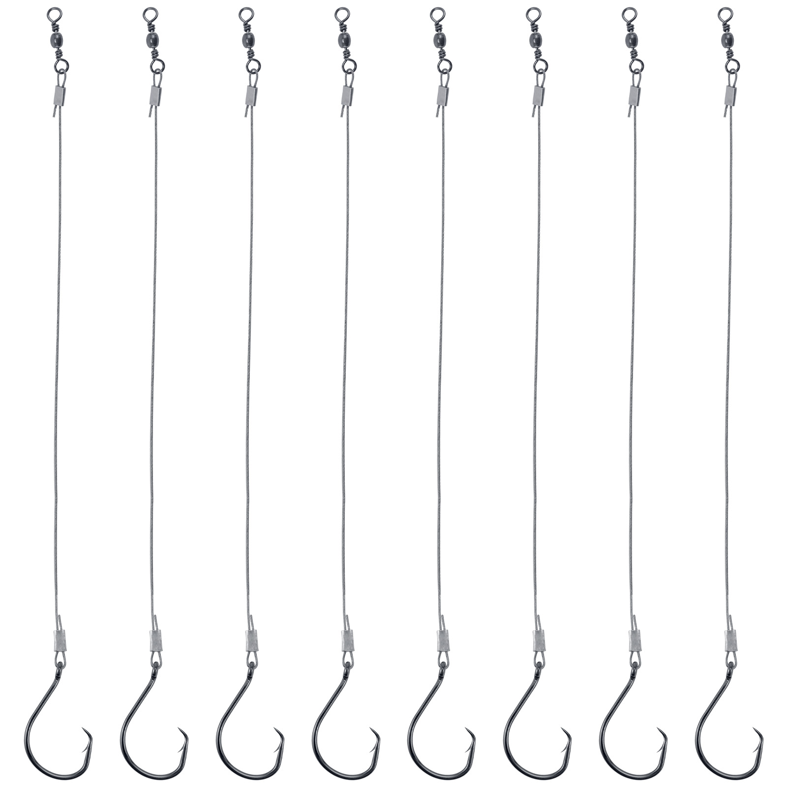 5pcs Surf Fishing Rig with 1/0 - Snell Fishing Rig recension och pris