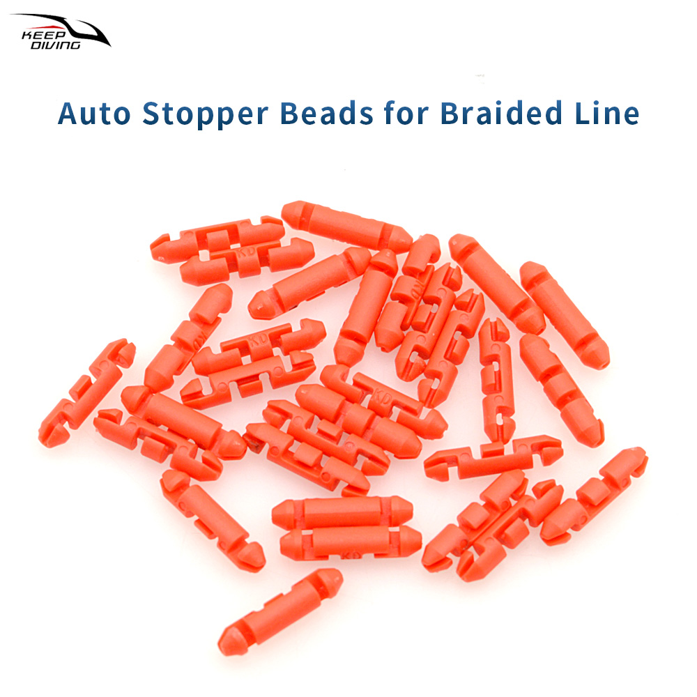 30 PCS Auto Stopper Beads For  - Fishing Equipment Line recension och pris