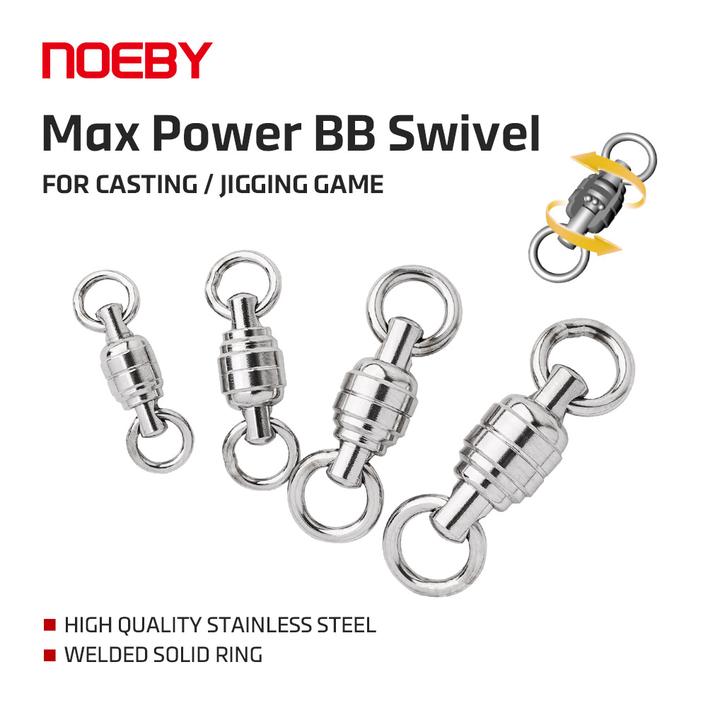 NOEBY Max Power BB Swivel High - Fishing Equipment Gear recension och pris