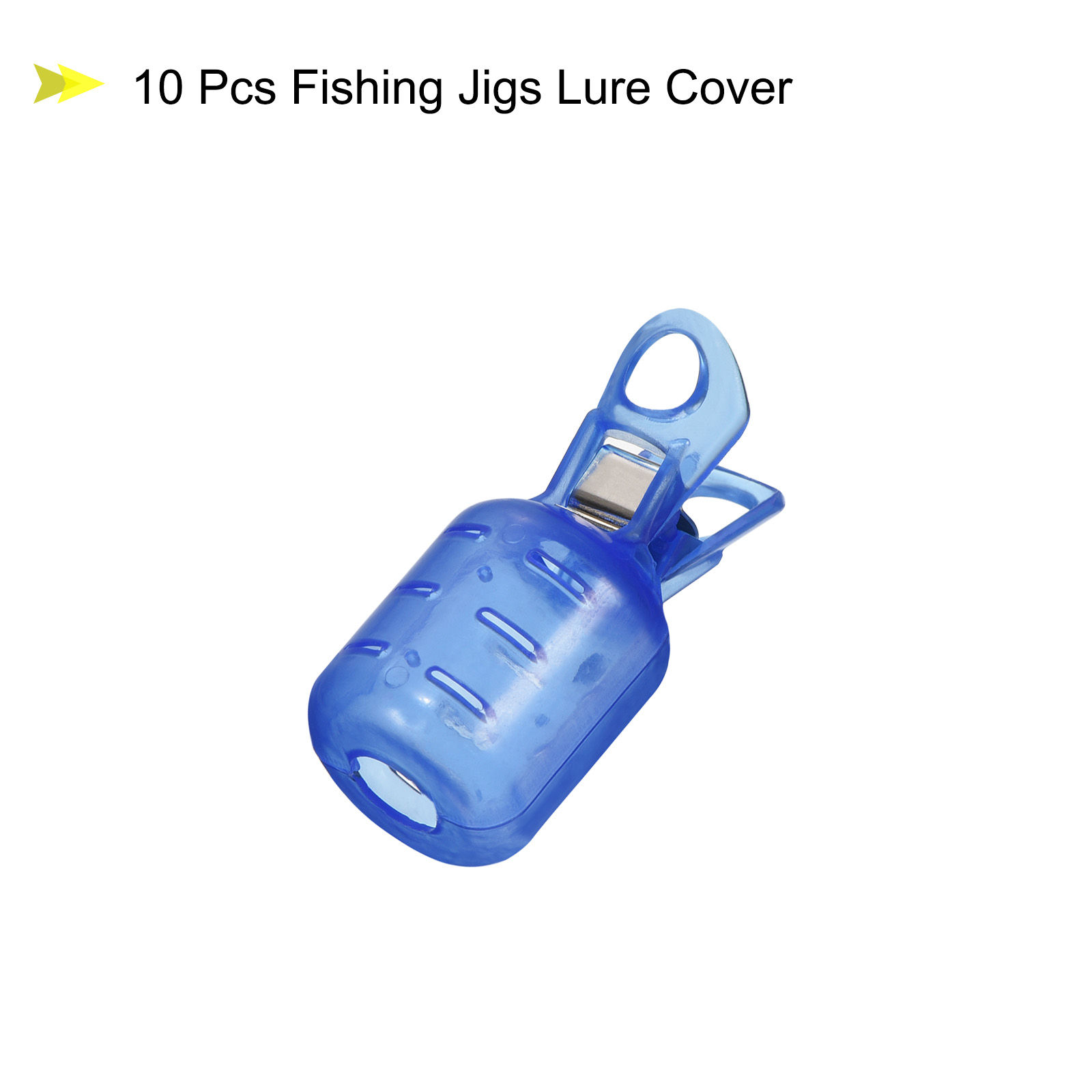 10pcs Small Size Squid Jig Hoo - Fishing Equipment Organizer recension och pris