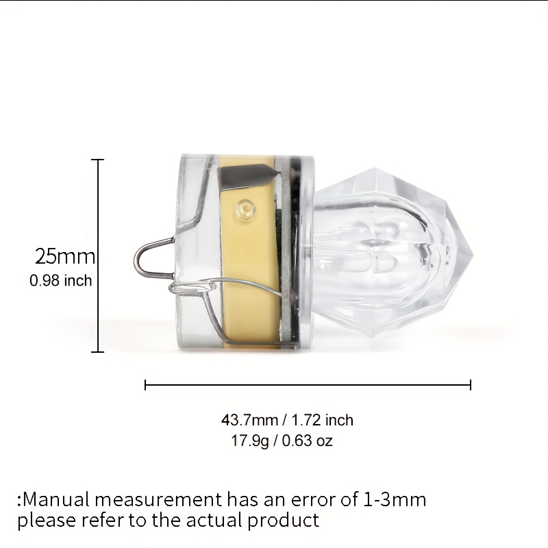 10 Pieces of LED Fishing Light - Fishing Equipment Gear recension och pris