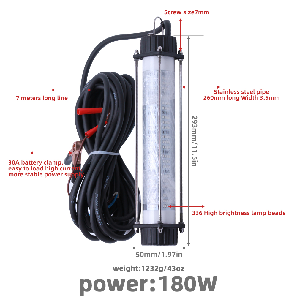 1 PC High-power Fish Underwate - Fishing Equipment Gear recension och pris