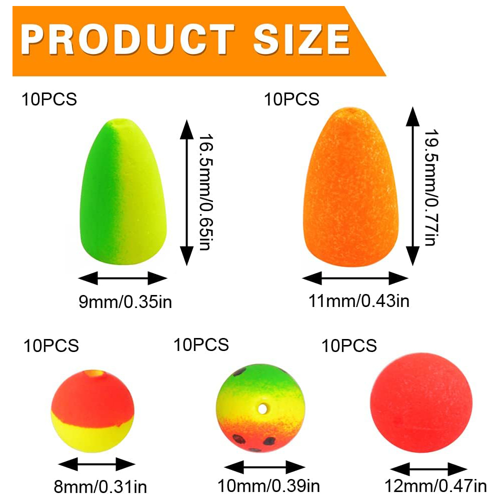 110Pcs Pompano Rigs Floats Kit - Snell Fishing Rig recension och pris