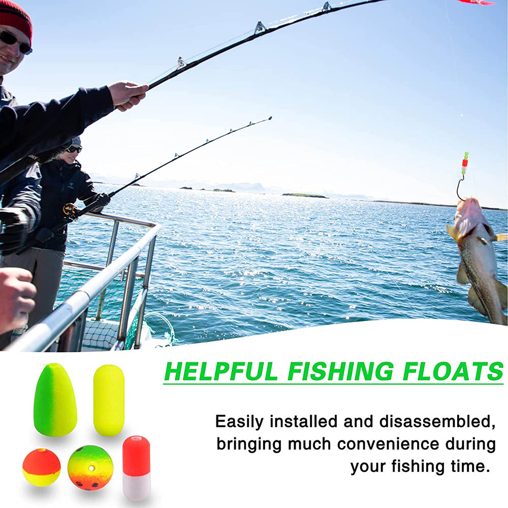 50Pcs Fishing Rig Floats Foam  - Snell Fishing Rig recension och pris