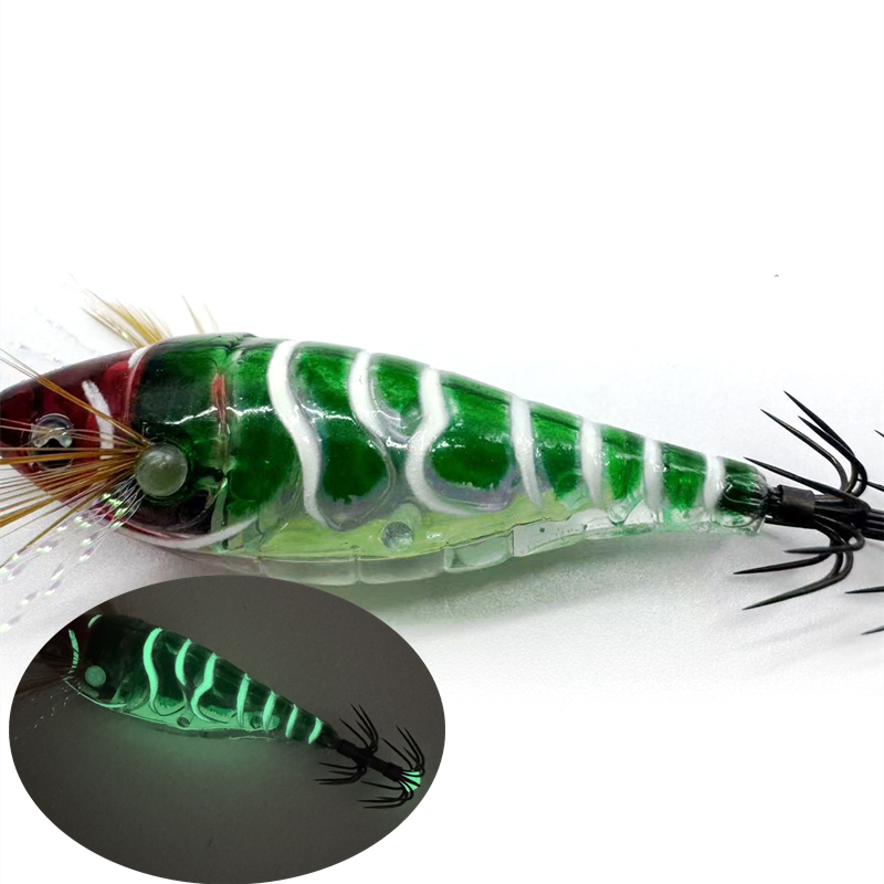 Luminous Wooden Shrimp Squid E - Fishing Equipment Japan recension och pris