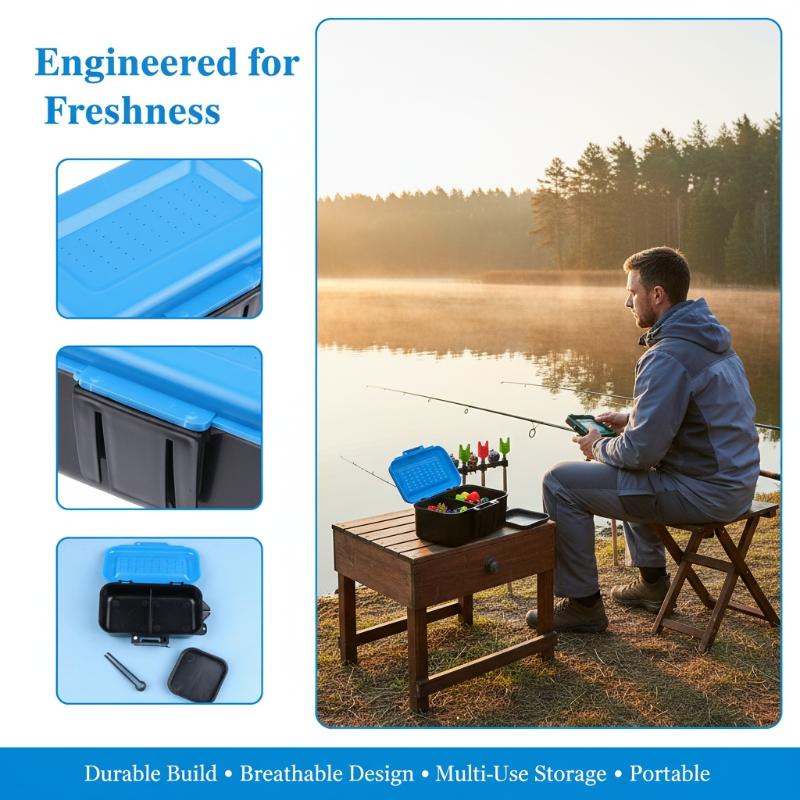 Portable Fishing Lure Box Case - Fishing Equipment Organizer recension och pris