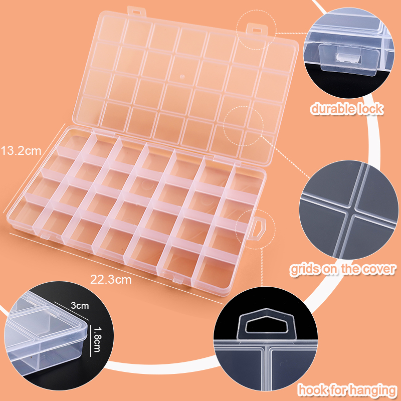 Plastic Clear Organizer Box Be - Fishing Equipment Organizer recension och pris