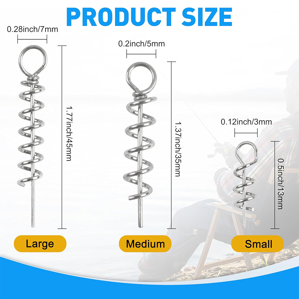 50Pcs Spring Twist Lock Fishin - Fishing Equipment Gear recension och pris