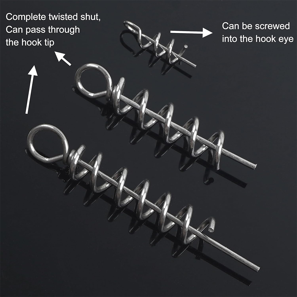 50Pcs Spring Twist Lock Fishin - Fishing Equipment Gear recension och pris