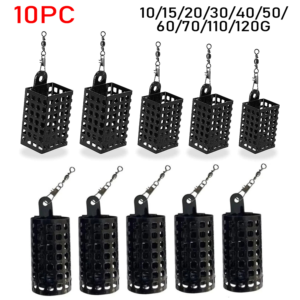 10PCS Fishing Tackle Feeder Ca - Fishing Equipment Gear recension och pris