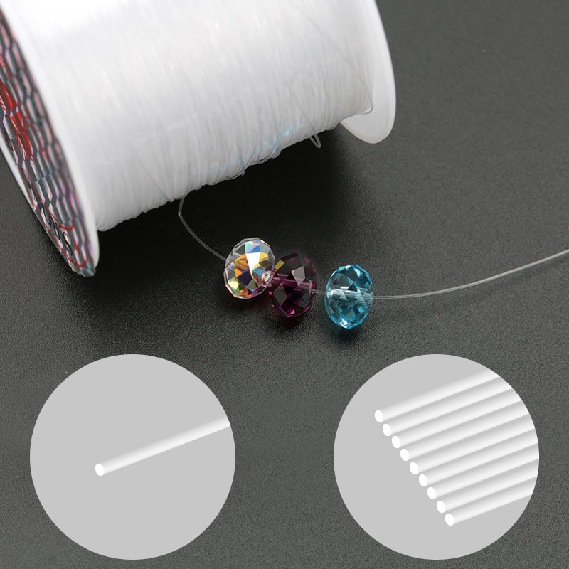 100M Plastic Crystal DIY Beadi - Fishing Equipment Line recension och pris