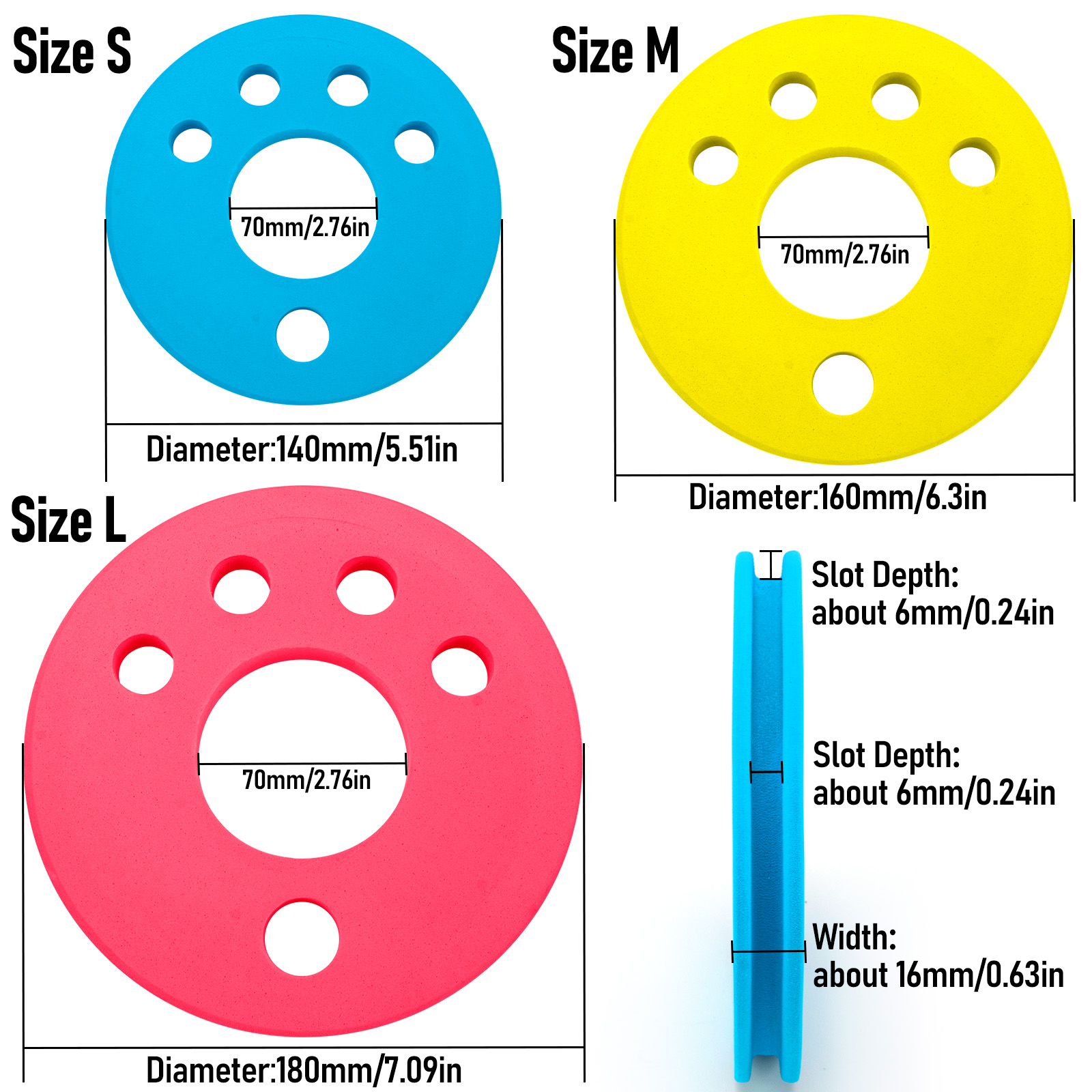 2/3pcs Large Fishing Line Hold - Snell Fishing Rig recension och pris