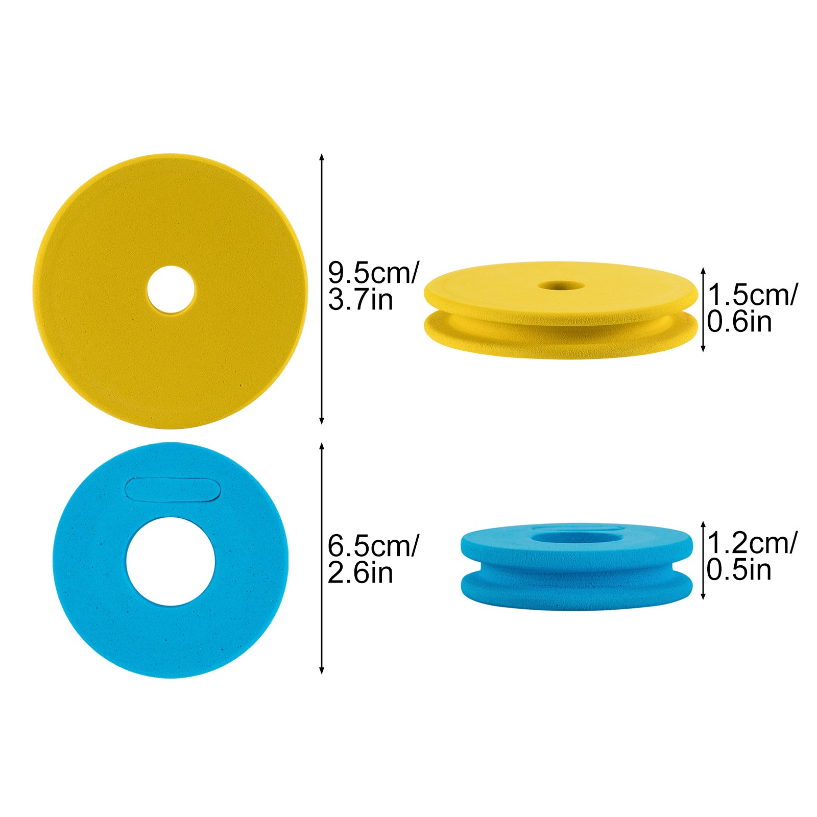 17pcs EVA Foam Spool Winding B - Snell Fishing Rig recension och pris